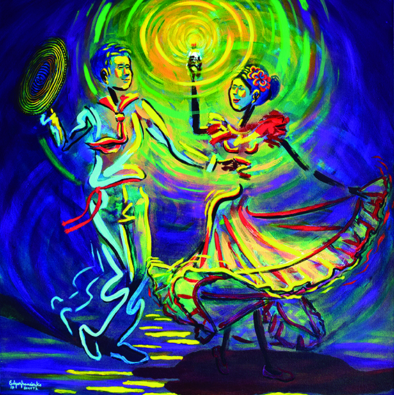 cumbia-night-acrylic-on-canvas-31-x-31-reducido